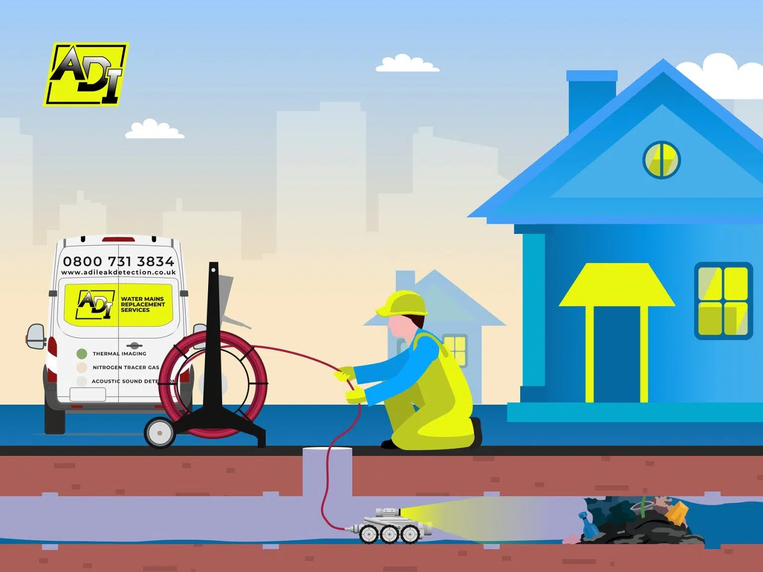 Drainage CCTV Surveys & Investigations Loughborough